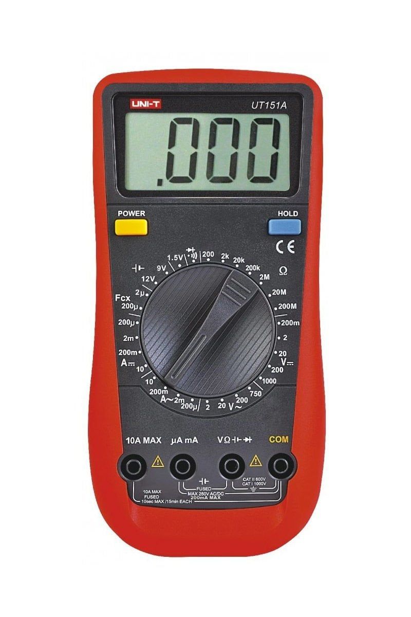 Unit UT151A Batarya Testli Dijital Multimetre