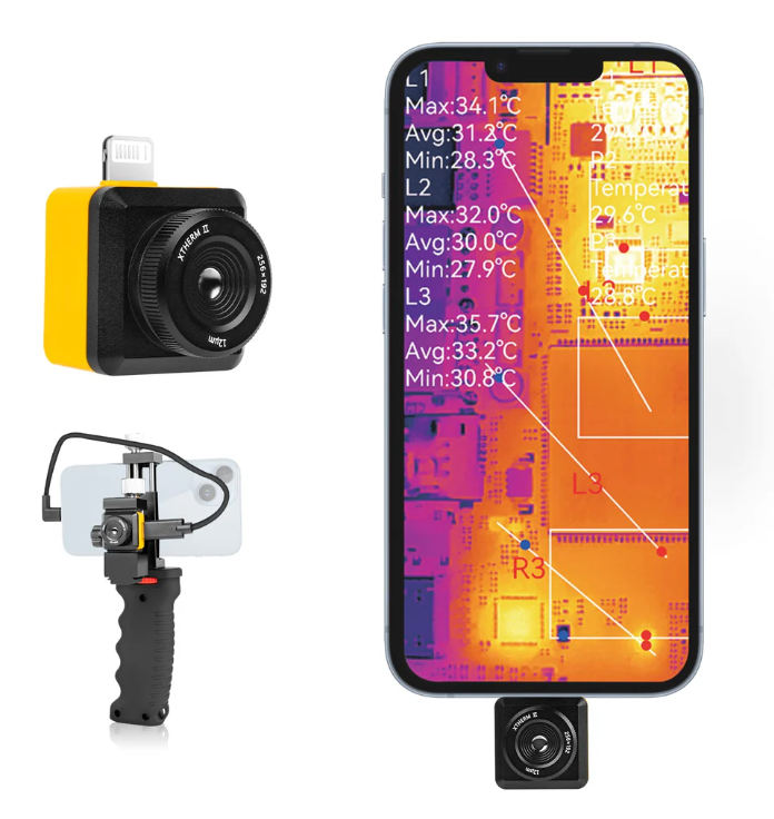 Thermal master T2S Plus Android 8mm Makro Lensli Termal Kamera