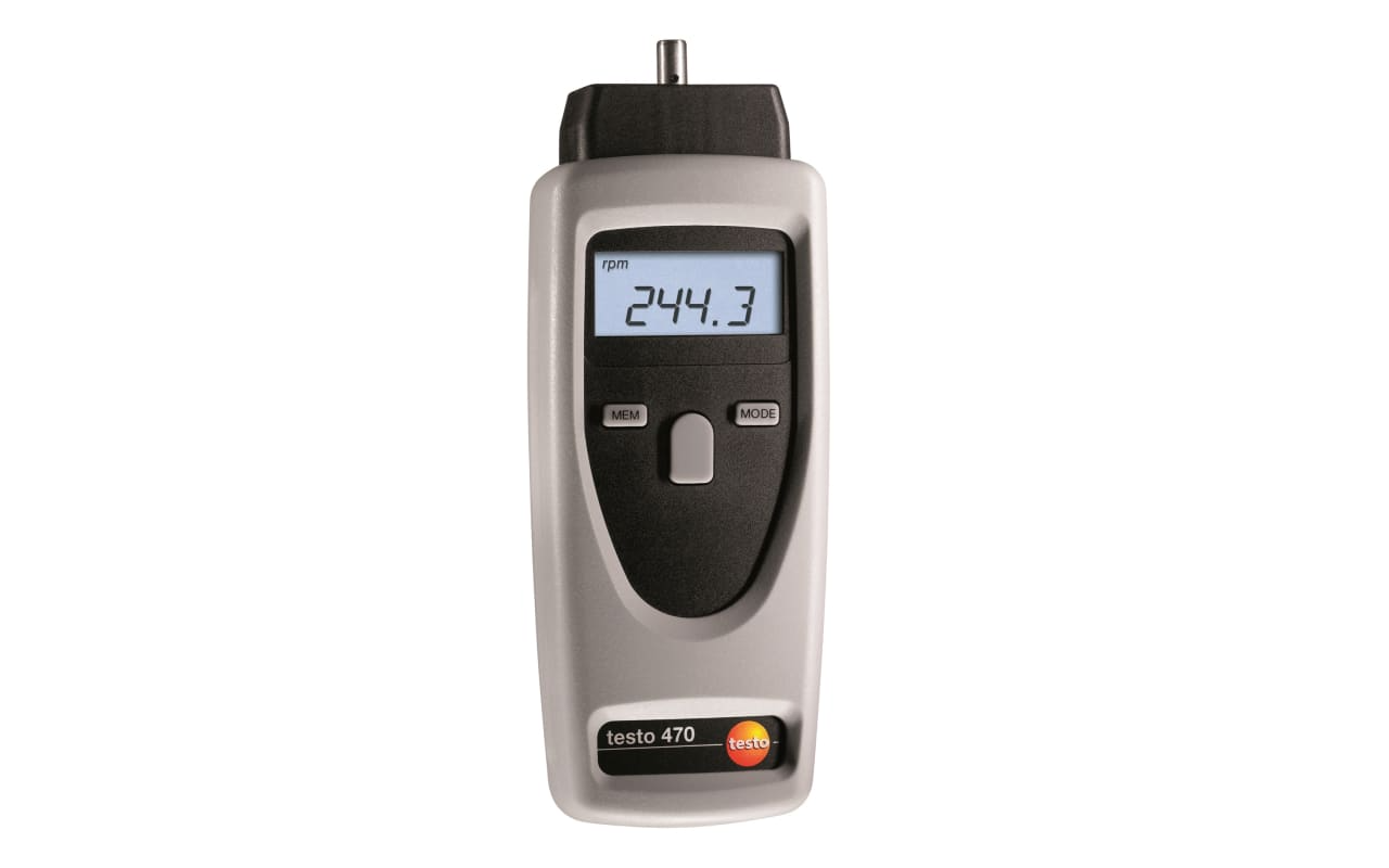 Testo 470 Temaslı Temassız Devir Ölçme Takometre