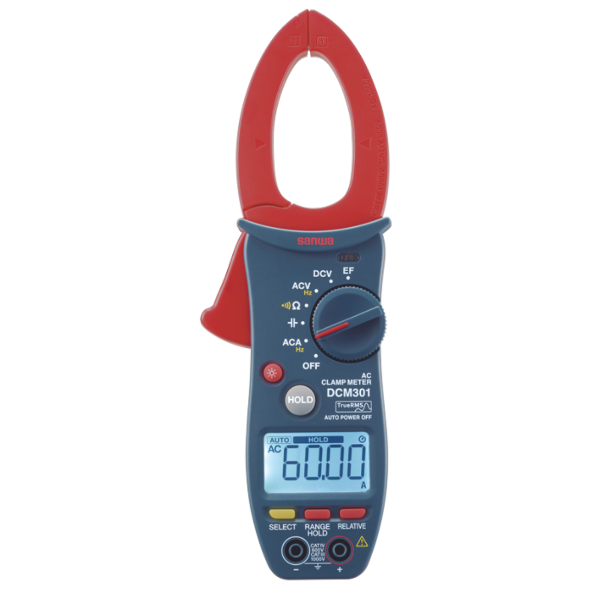Sanwa DCM-301 TrueRMS 1000A/AC Pensampermetre