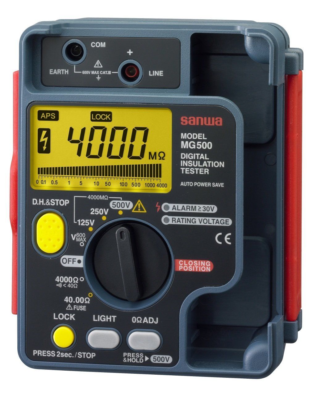 Sanwa MG500 125/250/500 İzolasyon Megeri
