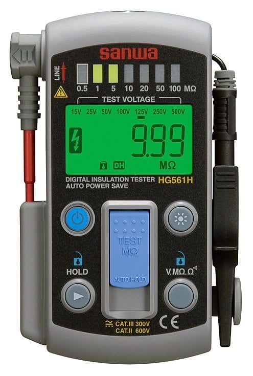 Sanwa HG561H 15/25/50/100/125/250/500 İzolasyon Megeri