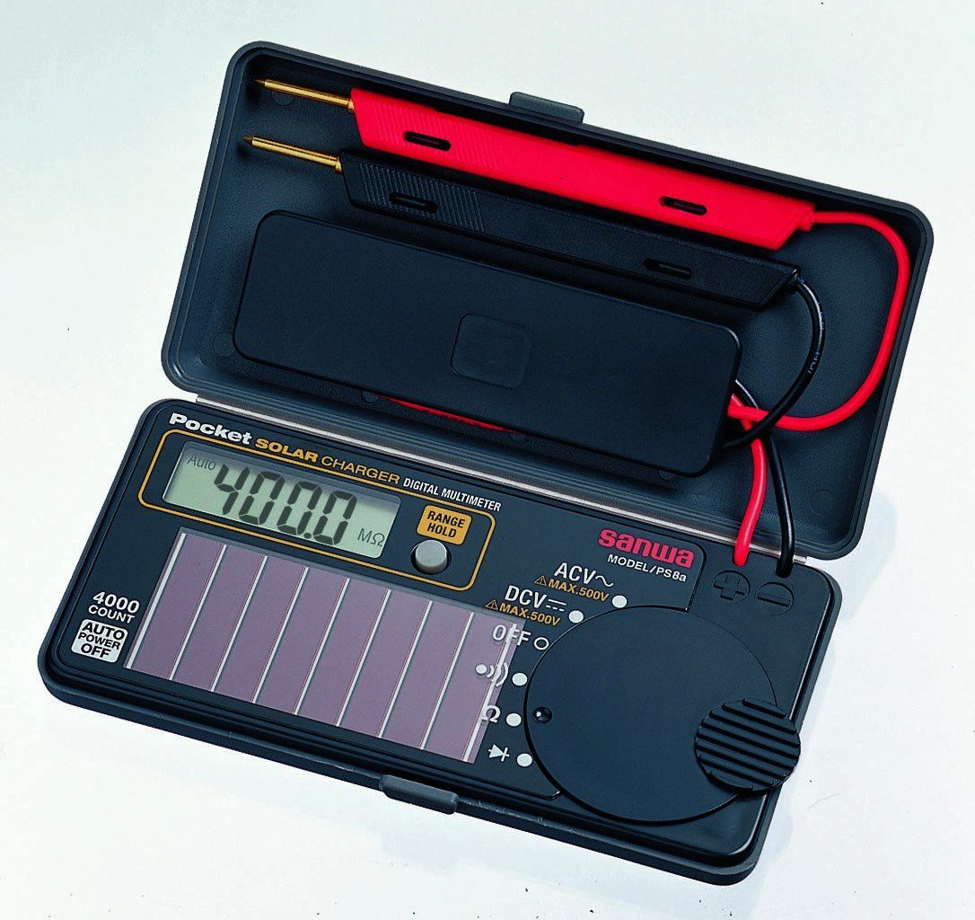 Sanwa PS8A Cep Tipi Multimetre Pocket Solar