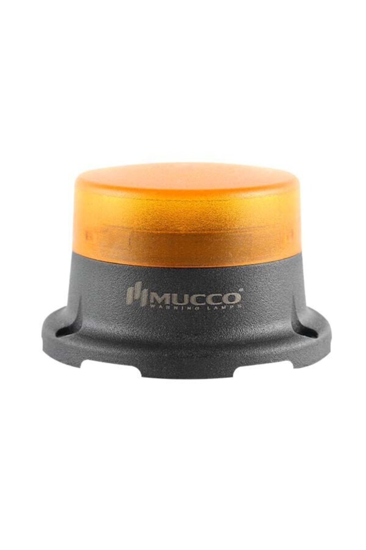 MUCCO SNT-M725-F-3 70 Çap Flaşör 40-250v Ac/dc Sarı Mini Tepe Lambası
