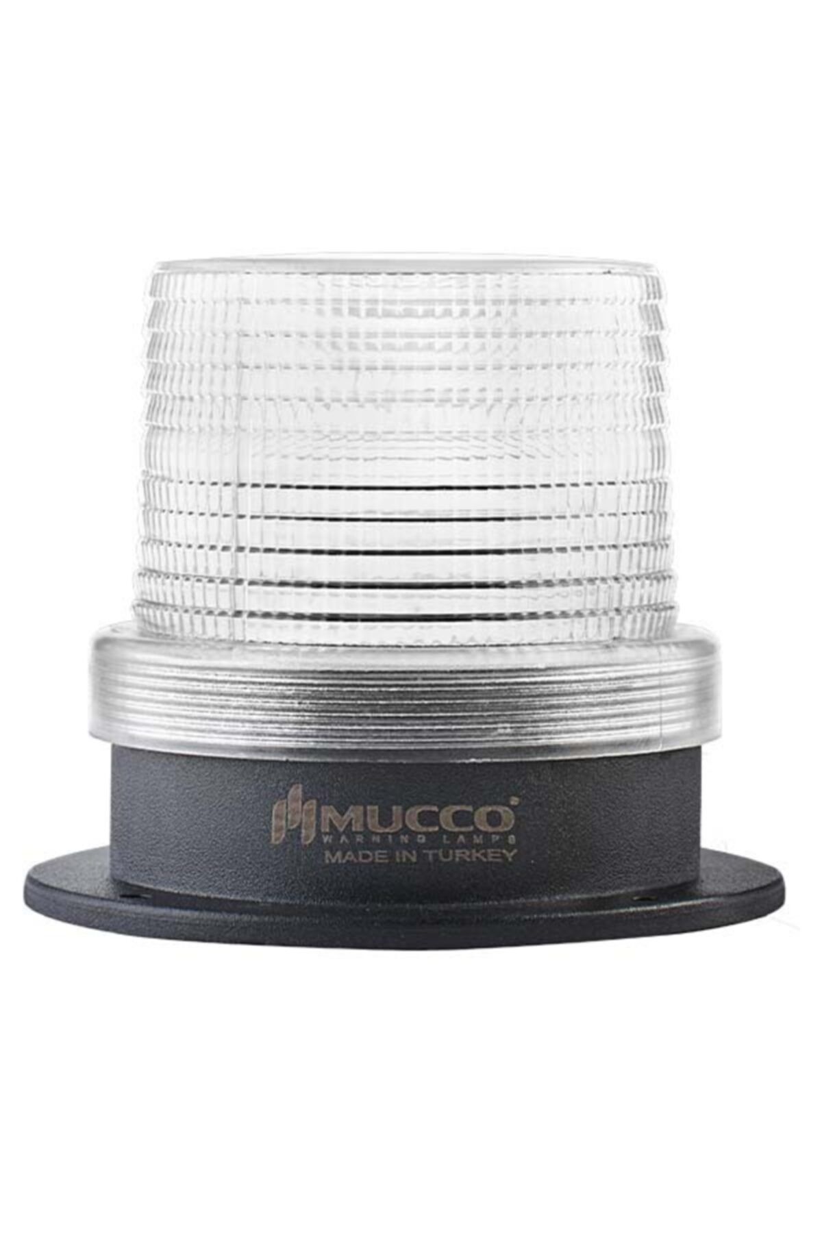 MUCCO SNT-920-B-5 90 Çap 5 Işık Modu 10 Melodili Smd Ledli Buzzerlı 85-250v Ac/dc Beyaz Tepe Lambası