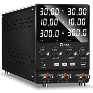 Class SPS3010-2KD 30V 10A Çift Bağımsız Çıkışlı DC Güç Kaynağı
