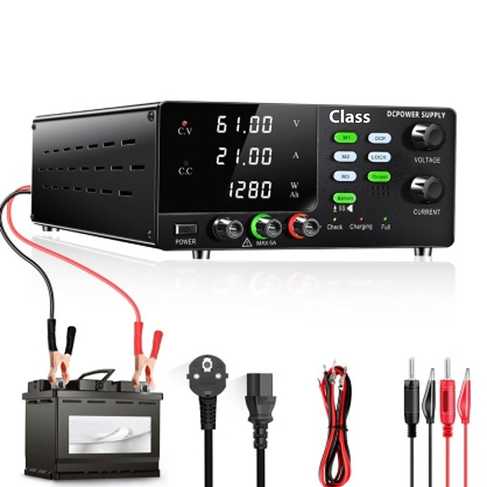 Class R-SPS3030C 30V 30A Şarj Edilebilir DC Güç Kaynağı (OCP, Ters Bağlantı Koruması, Buzzer)