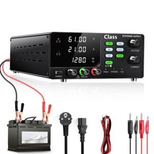 Class R-SPS6010C 60V 10A Şarj Edilebilir DC Güç Kaynağı (OCP, Ters Bağlantı Koruması, Buzzer)