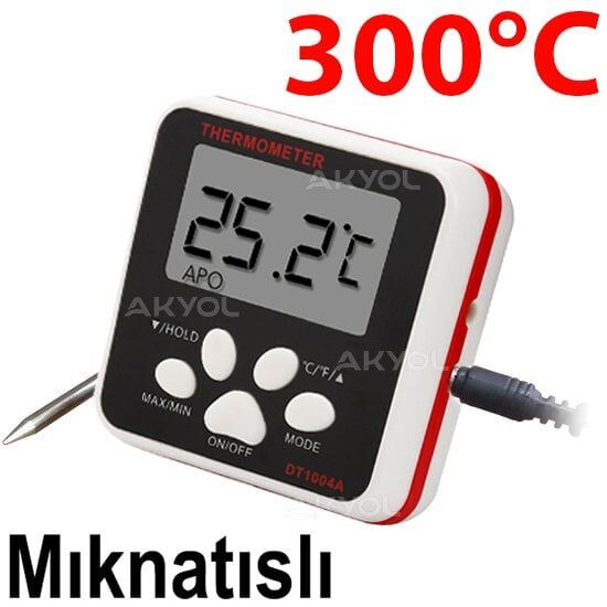 DT 1004A DT Dijital Fırın Termometresi