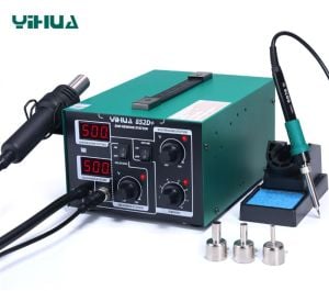 Yihua 852D+ Diyafram Sıcak Hava Üflemeli Havya İstasyonu 660W