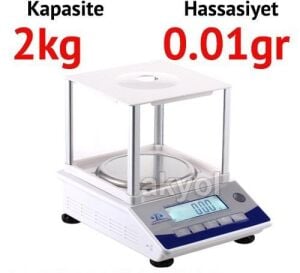 Weightlab Instruments wl-2002l Hassas Terazi | 0.01 gr | 2 kg