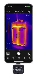 Unit UTi722M Android için Akıllı Telefon Termal Kamera Modülü