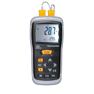 Cem DT-613 Cem K Tipi Prob Okuyucu 2 Kanallı Termometre