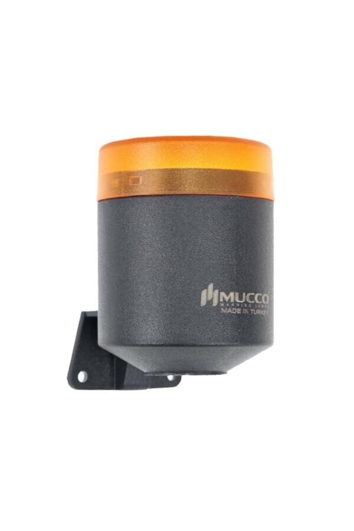 MUCCO SNT-MK712-3 Sarı 4 Ayrı Işık Modlu 16 Melodili Mini Üniversal Işıklı Korna 40-250v Ac/dc