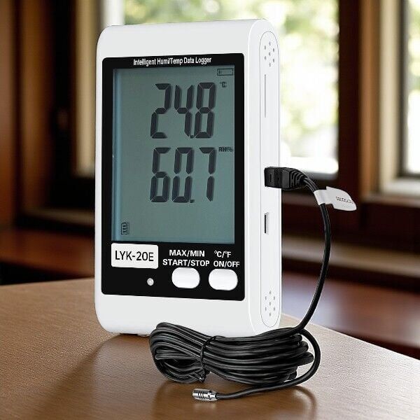 LYK 20E 20E Sıcaklık ve Nem Kayıt Cihazı Datalogger