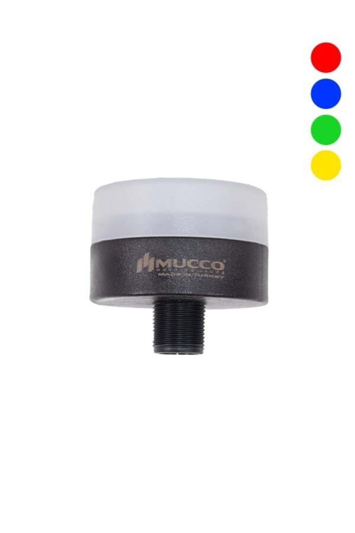 MUCCO SNT-MS74-B-RGB Rgb Led Teknolojisi Ile M22 Somun Bağlantılı Buzzerlı Mini Rgb Tepe Lambası 12-24v Ac/dc