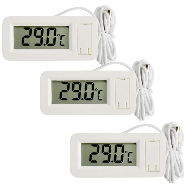 3 TPM-30 3 Adet Soketli Panel Tip Termometre