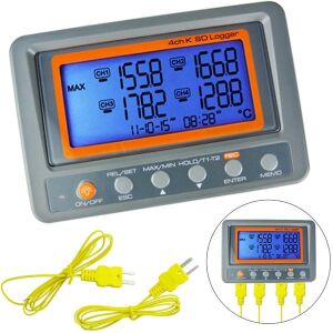 AZ Instruments 88598 AZ K Tipi Sıcaklık Kayıt Cihazı 4 Kanallı Datalogger