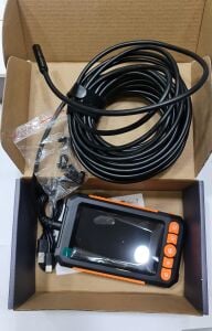 Endeskop Yılan Kamera Boroskop – 4.3'' LCD Ekranlı Full HD 10Mt IP67 Su Geçirmez AE-1010S