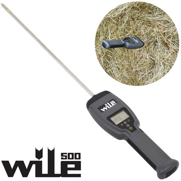Farmcomp Wile-500 Wile 500 Balya Ot, Saman, Yonca ve Silaj Sıcaklık Nem Ölçer