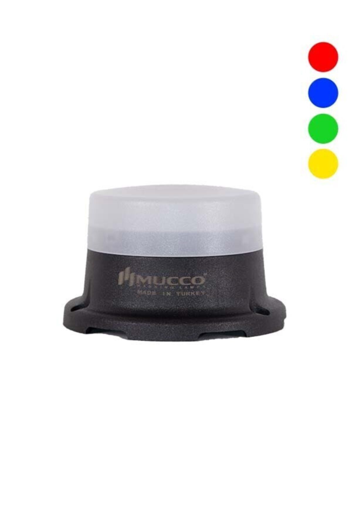 MUCCO SNT-M74-RGB Rgb Led Teknolojisi Ile Tabana Montaj Işıklı Mini Rgb Tepe Lambası 12v-24v Dc