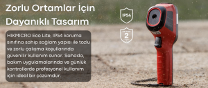 HIKMICRO Eco Lite Termal Kamera 25Hz , -20°C~550°C