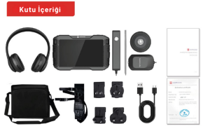 HIKMICRO AD21P Akustik Kaçak Tespit Cihazı 7” Dokunmatik Ekran 150~7500Hz