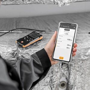 Testo 0563 0425 425 Akıllı Kanal İçi Anemometre