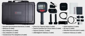 HIKMICRO AI56L Akustik Ses Görüntüleme Kamerası 64 MEMS Mikrofon, 0.3~150 m Algılama