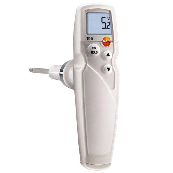 Testo 0563 1054 105 Burgulu Batırmalı Termometre (Donmuş Ürünler İçin)