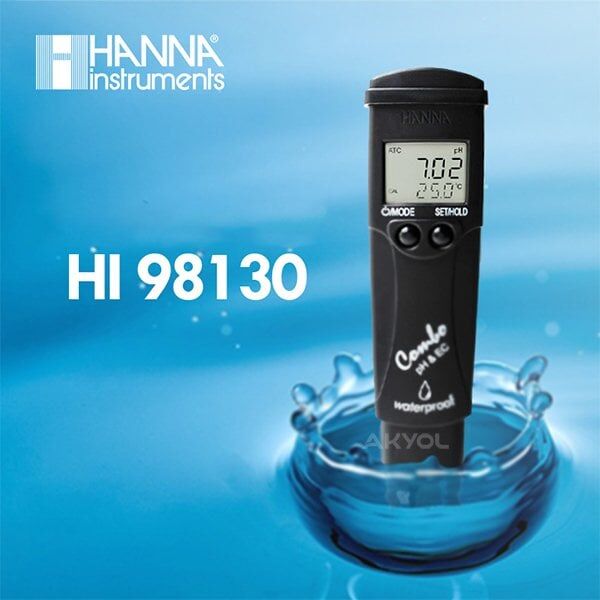 Hanna Instruments HI98130 Hanna HI 98130 Dijital Ph, Ec, Tds Ölçüm Cihazı