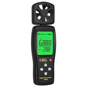 Smart Sensor as806 AS 806 Rüzgar Hızı ve Sıcaklık Ölçer Anemometre
