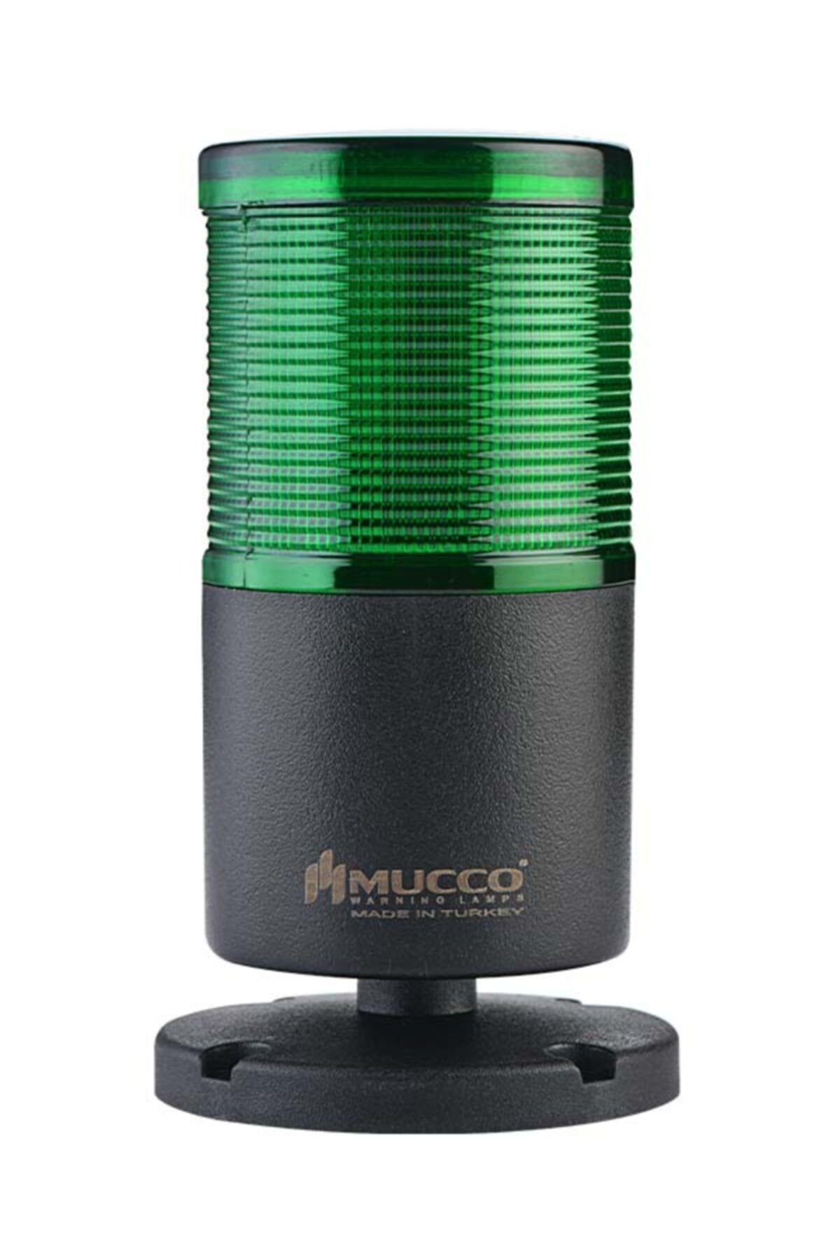 MUCCO SNT-7013-S1-2 Sabit-yeşil 12-24v Ac/dc, 1 Katlı Işıklı Kolon