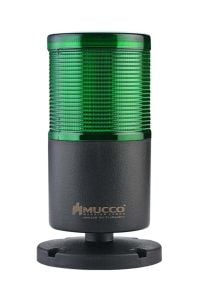 MUCCO SNT-7013-S1-2 Sabit-yeşil 12-24v Ac/dc, 1 Katlı Işıklı Kolon