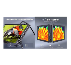 DM12 10.1'' IPS Ekranlı Dijital Video 3D Mikroskop 2000X