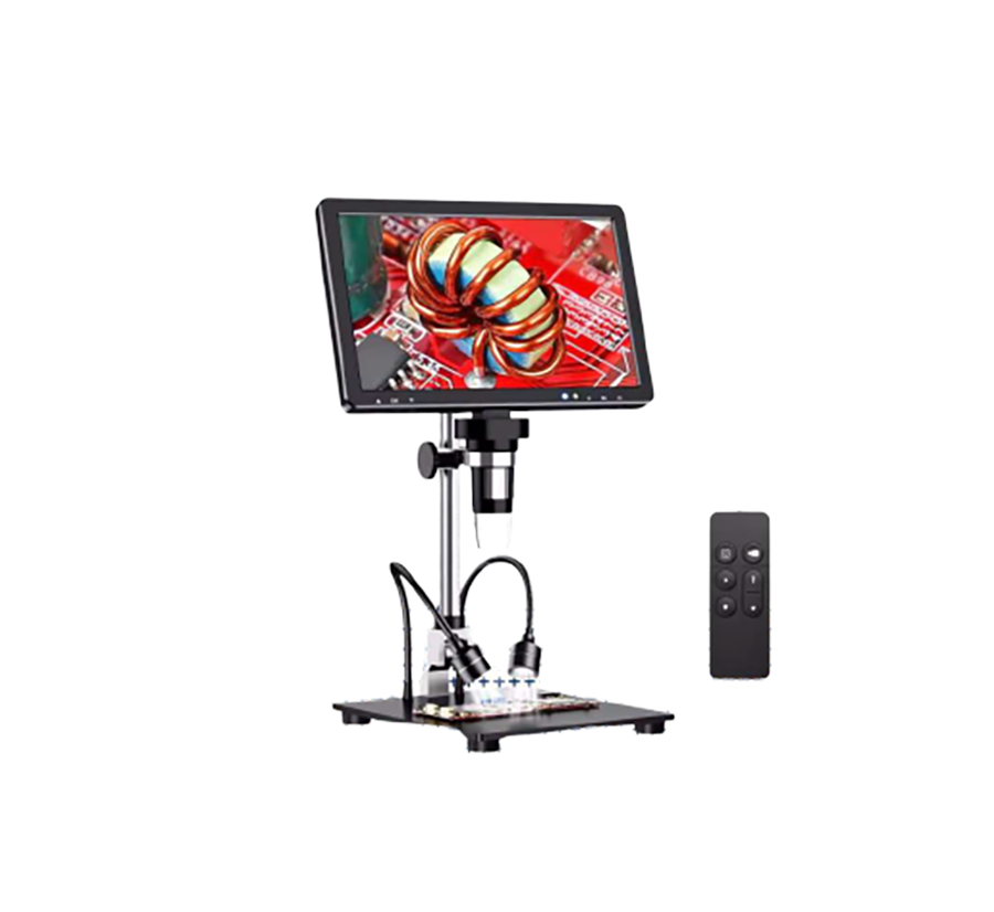 DM12 10.1'' IPS Ekranlı Dijital Video 3D Mikroskop 2000X