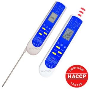 OEM AMT 206 Lazerli ve Daldırma Problu Gıda Termometresi