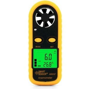 Smart Sensor AR-816 AR 816 Rüzgar Hızı ve Sıcaklık Ölçer Anemometre