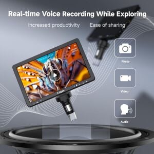 Class CHD-101 10.1 inç IPS Ekranlı Dijital Mikroskop 2000x Full HD