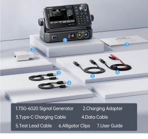 FNIRSI TSG3020 2 Kanallı 30MHz 200MSa/s Fonksiyon Sinyal Jeneratörü