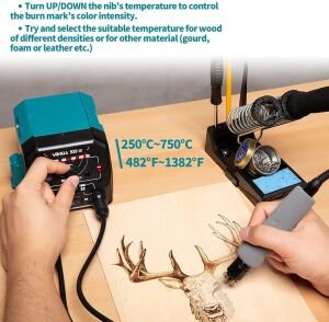 Yihua 939 III Ahşap Yakma İstasyonu Çiftli