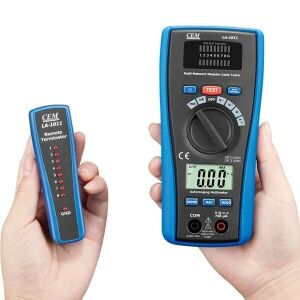 CEM LA-1011 LAN Test Cihazı ve Multimetre