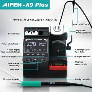 AIFEN A9-Plus Akıllı Lehim İstasyonu