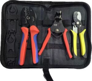 MC4 Konnektör Sıkma Pense Seti ( Çantalı )