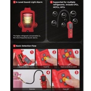 Unit UT336A Soğutucu Gaz Kaçak Dedektörü