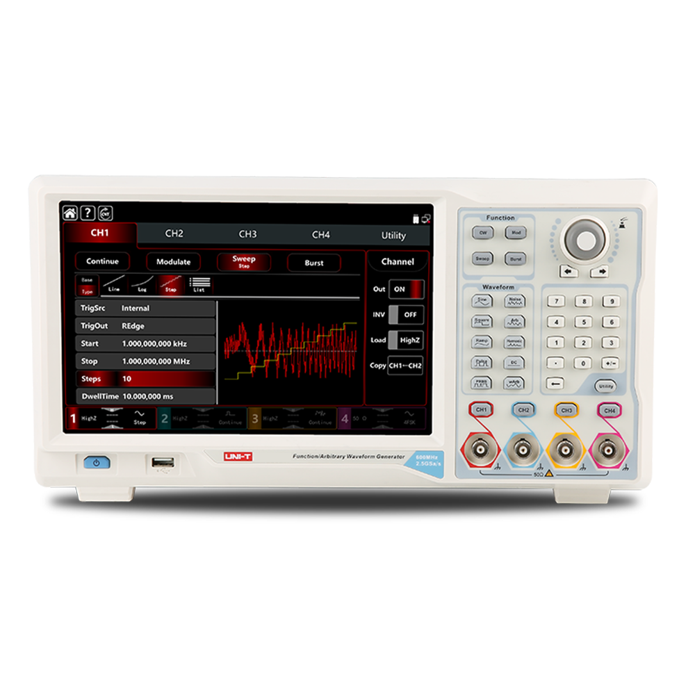 UNI-T UTG9354T 350MHz 4 Kanal Fonksiyon Jeneratörü 2.5GSa/s