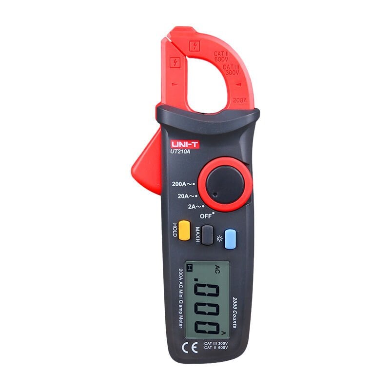 UNI-T UT210A Mini Pensampermetre 200A AC 600V Kompakt Dijital Multimetre
