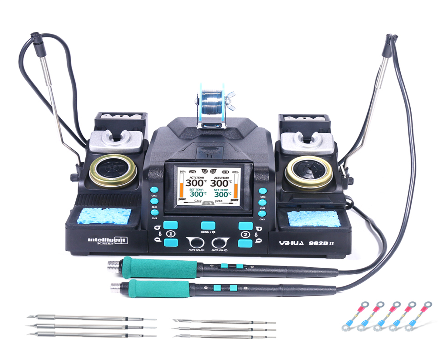 Yihua 982D-II C210 C245 2'si 1 Arada Hassas Lehimleme İstasyonu