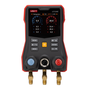 UNI-T UT336E KIT Kablosuz Sıcaklık Kelepçeli Dijital Manifold Ölçüm Cihazı