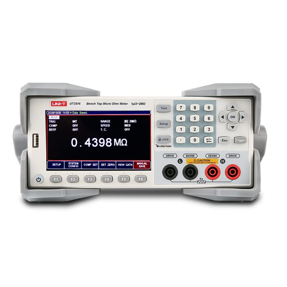 Uni-t UT3516 Mikro Ohmmetre (DC Düşük Direnç Ölçer)